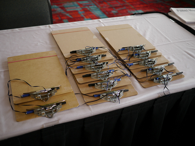 Clipboards at events - Noodle Live blog