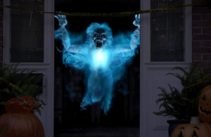 digital Halloween decorations